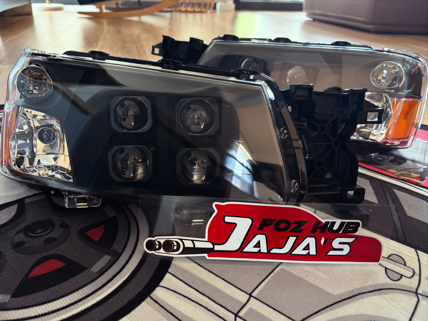 02–04 Forester SG Jewel Headlights — Plug & Play, Limited