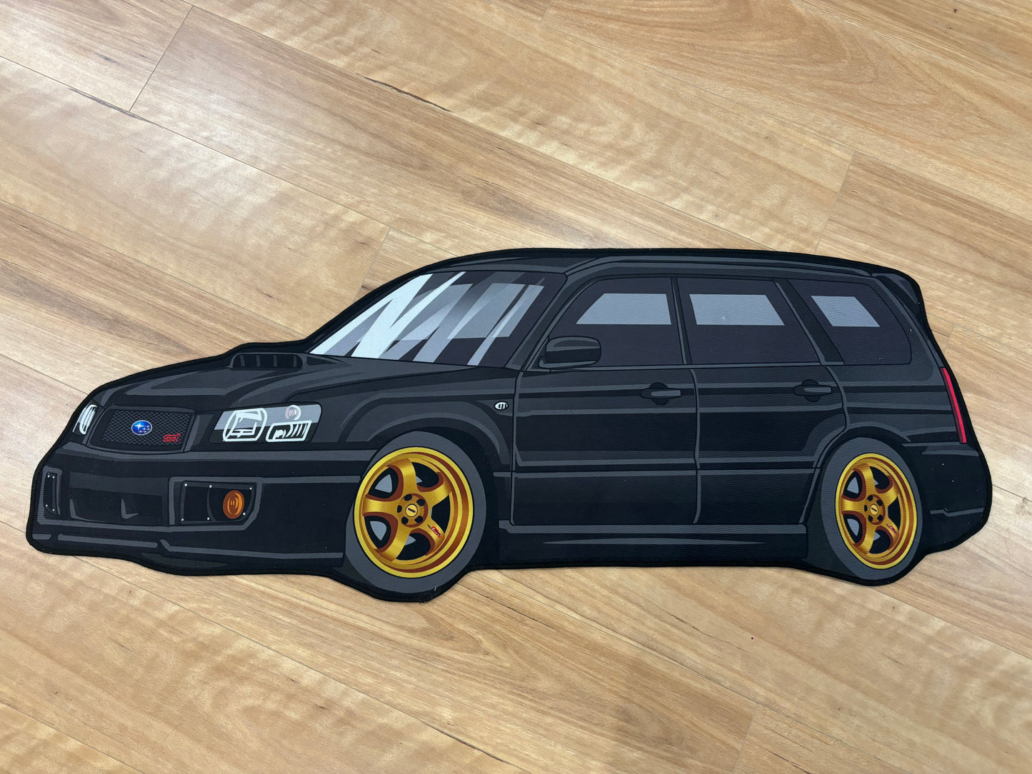 Forester SG Preface Custom Rug Floor mat Black