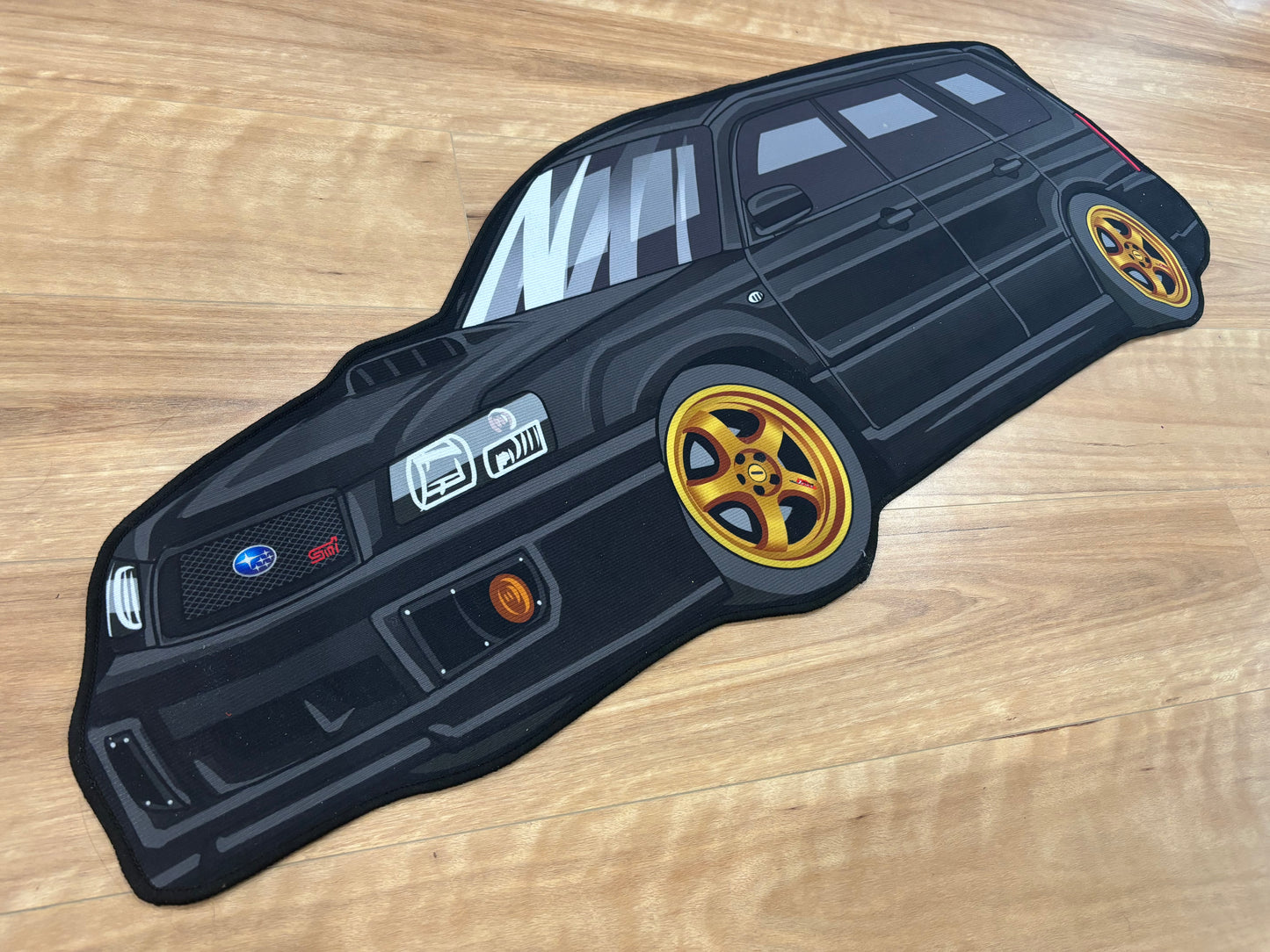 Forester SG Preface Custom Rug Floor mat Black