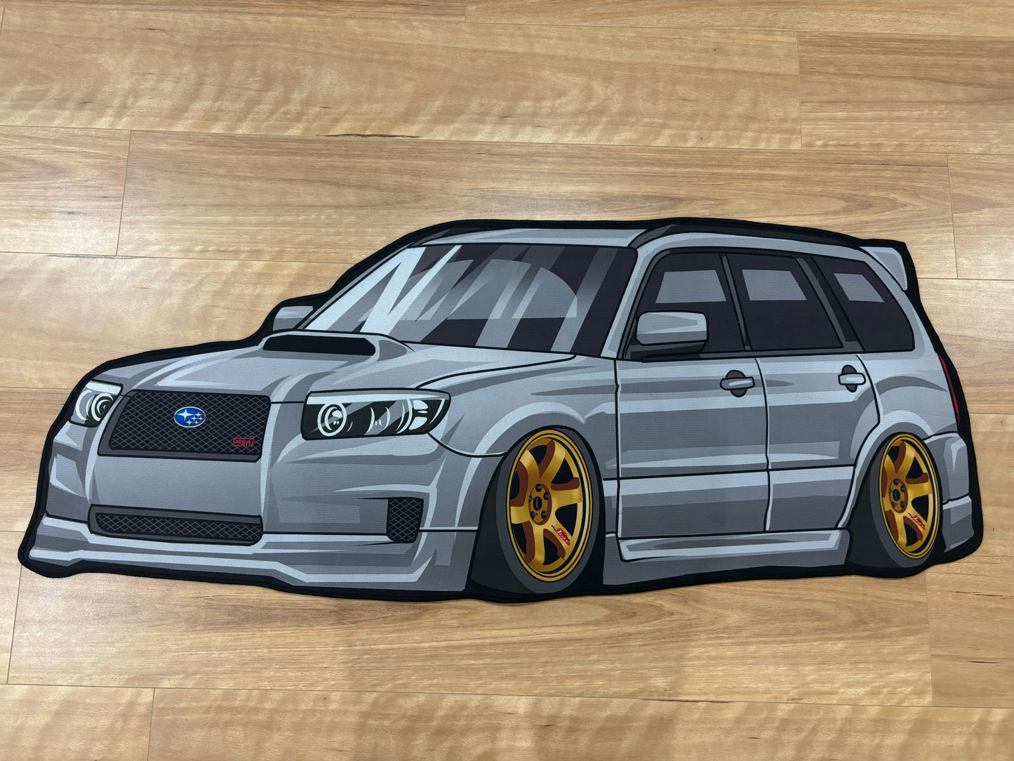 Forester SG custom Rug Floor Mat Grey
