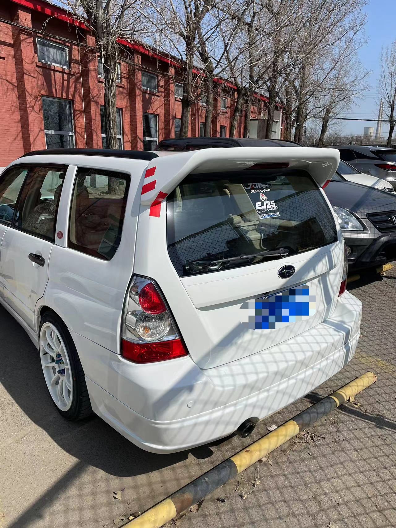 Subaru Forester SG | Rear Lip - Stock