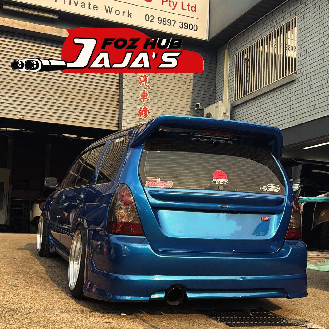 Subaru Forester SG STI mid spoiler facelift