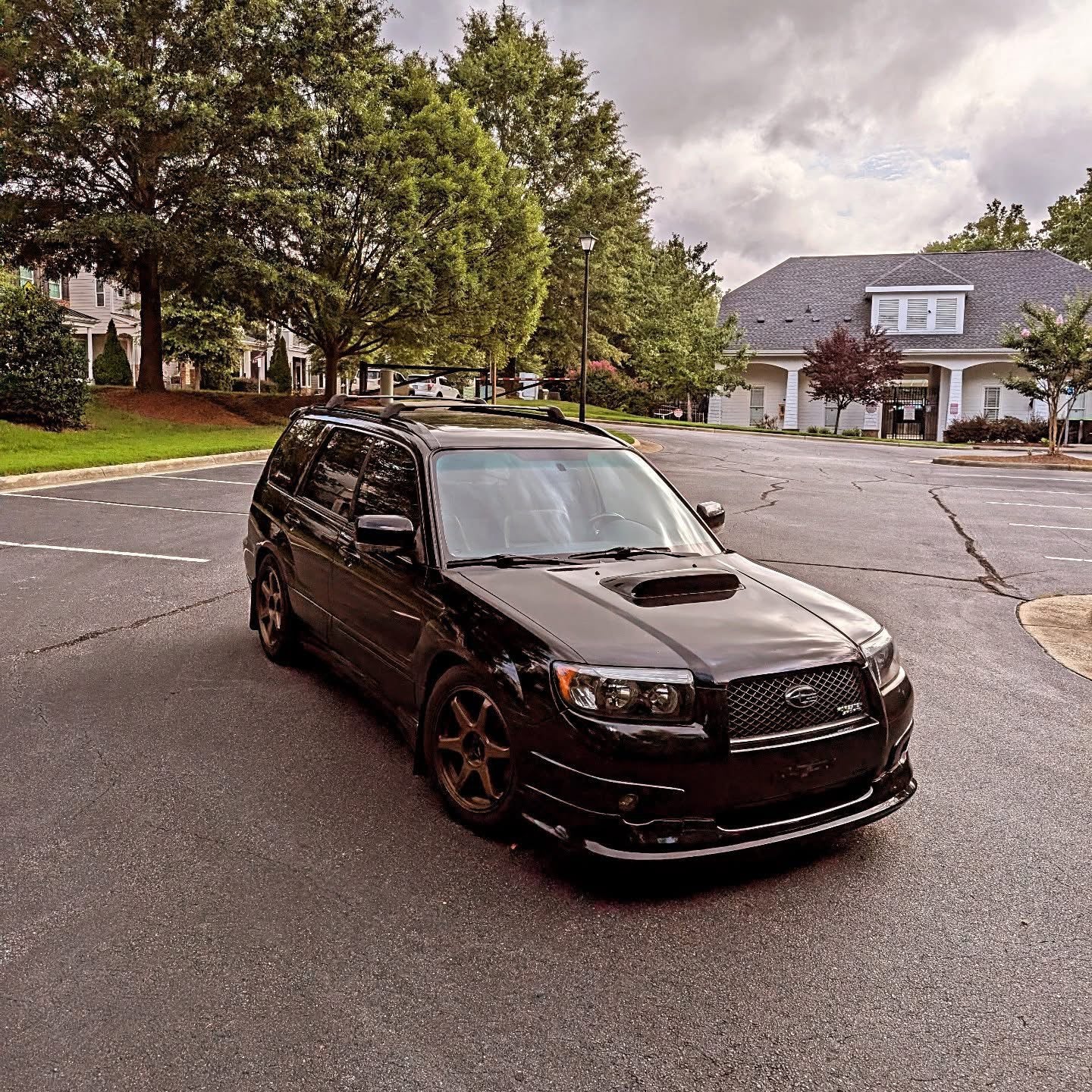 Forester SG Stock front lip