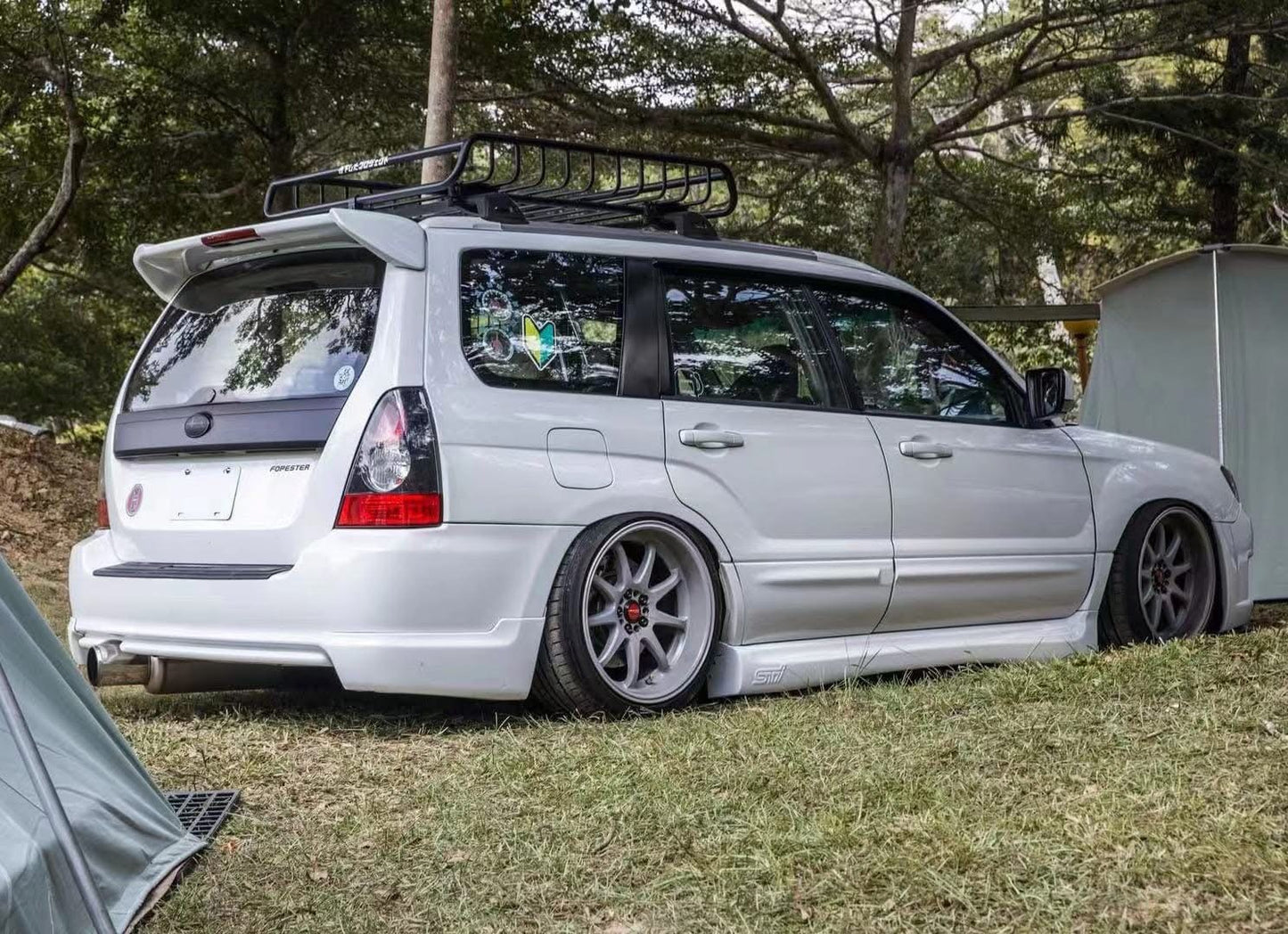 Genuine JDM Rear Bumper – Subaru Forester SG (2002–2008)