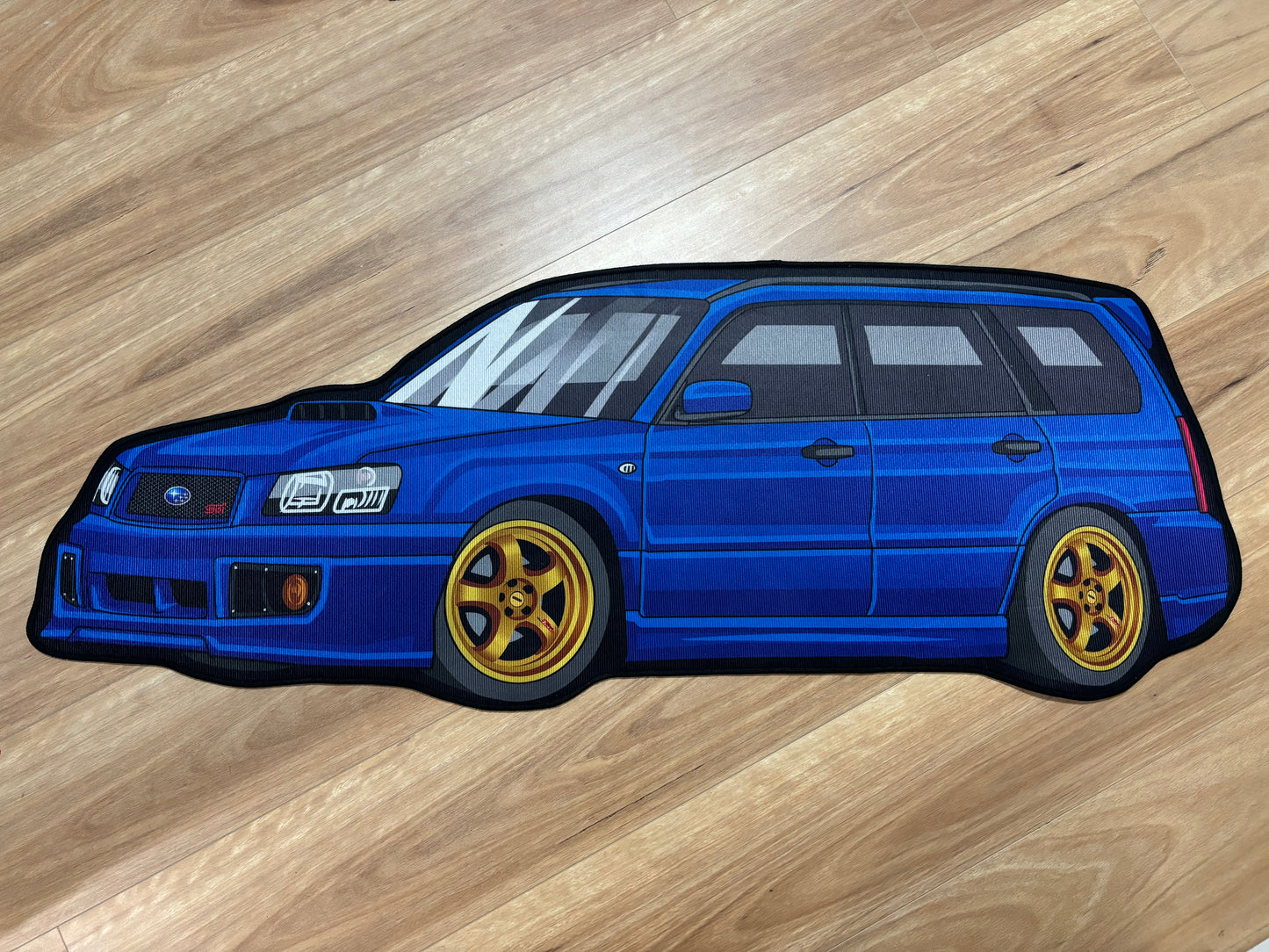 Forester SG Preface Custom Rug Floor mat Blue