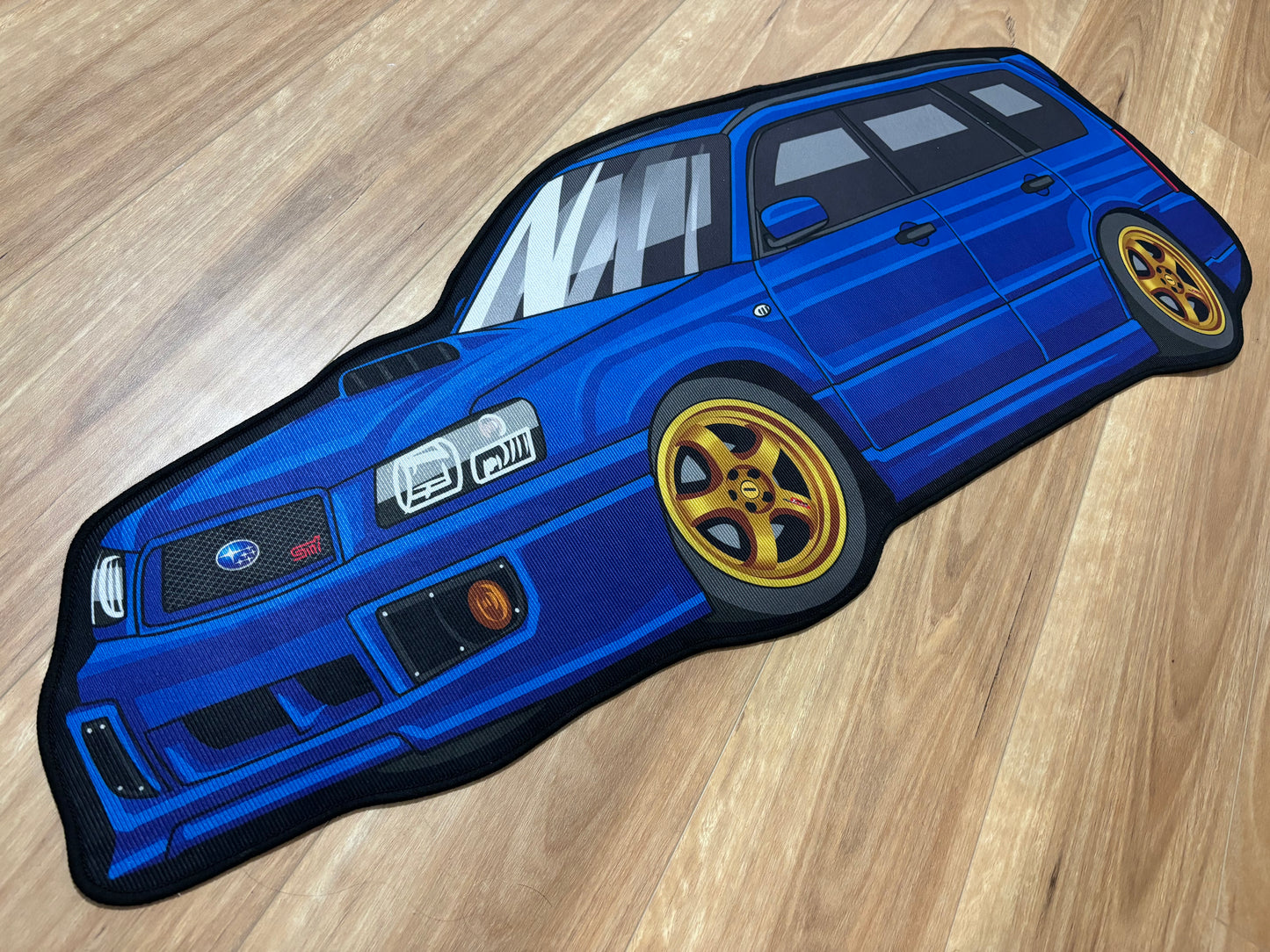 Forester SG Preface Custom Rug Floor mat Blue