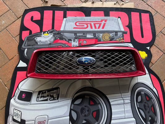 SG JDM PREFACE GRILLE RED