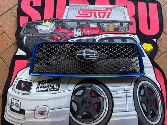 SG JDM Facelift Crosssport GRILLE BLUE