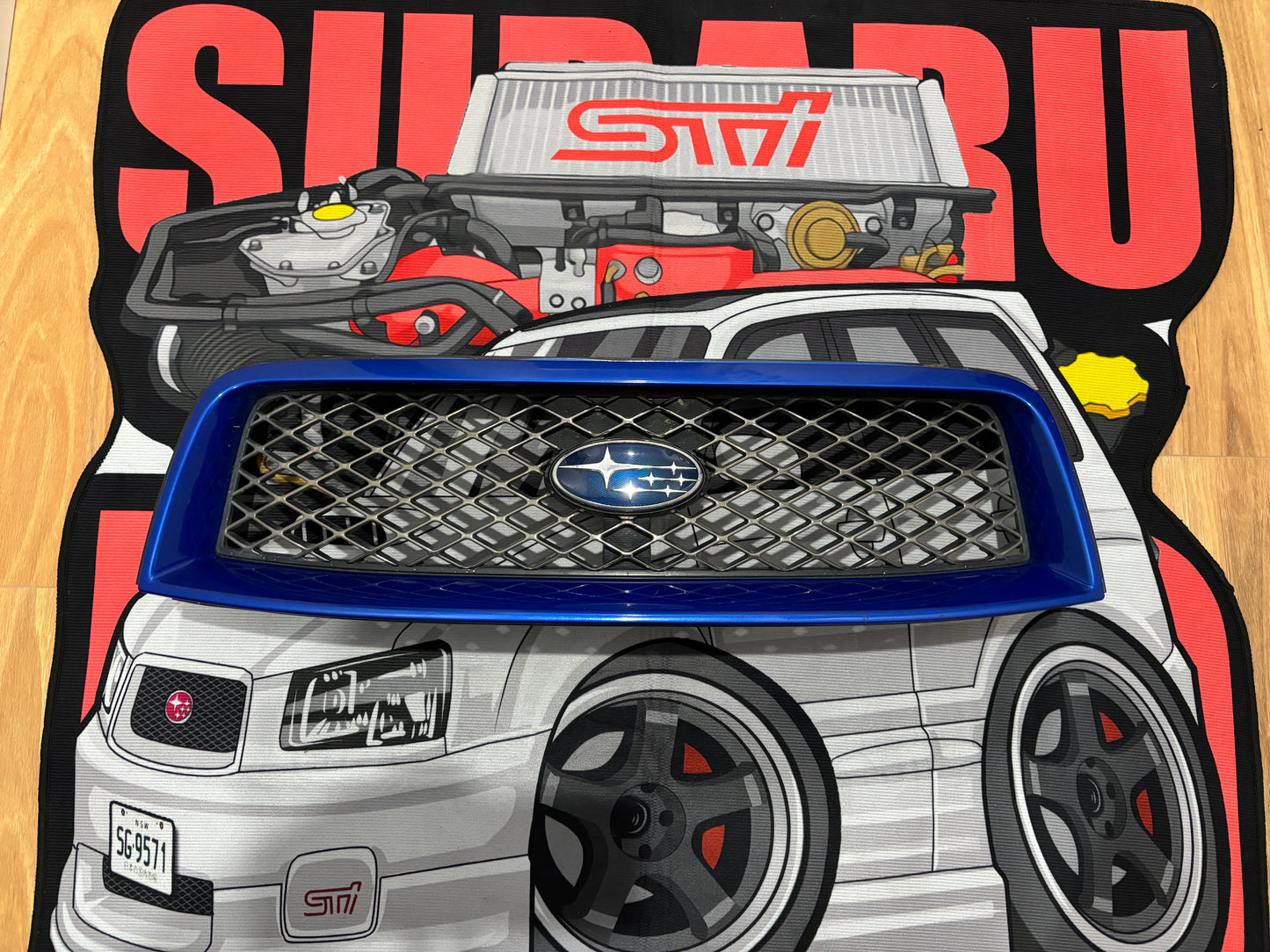 SG GENUINE JDM GRILLE PREFACE BLUE