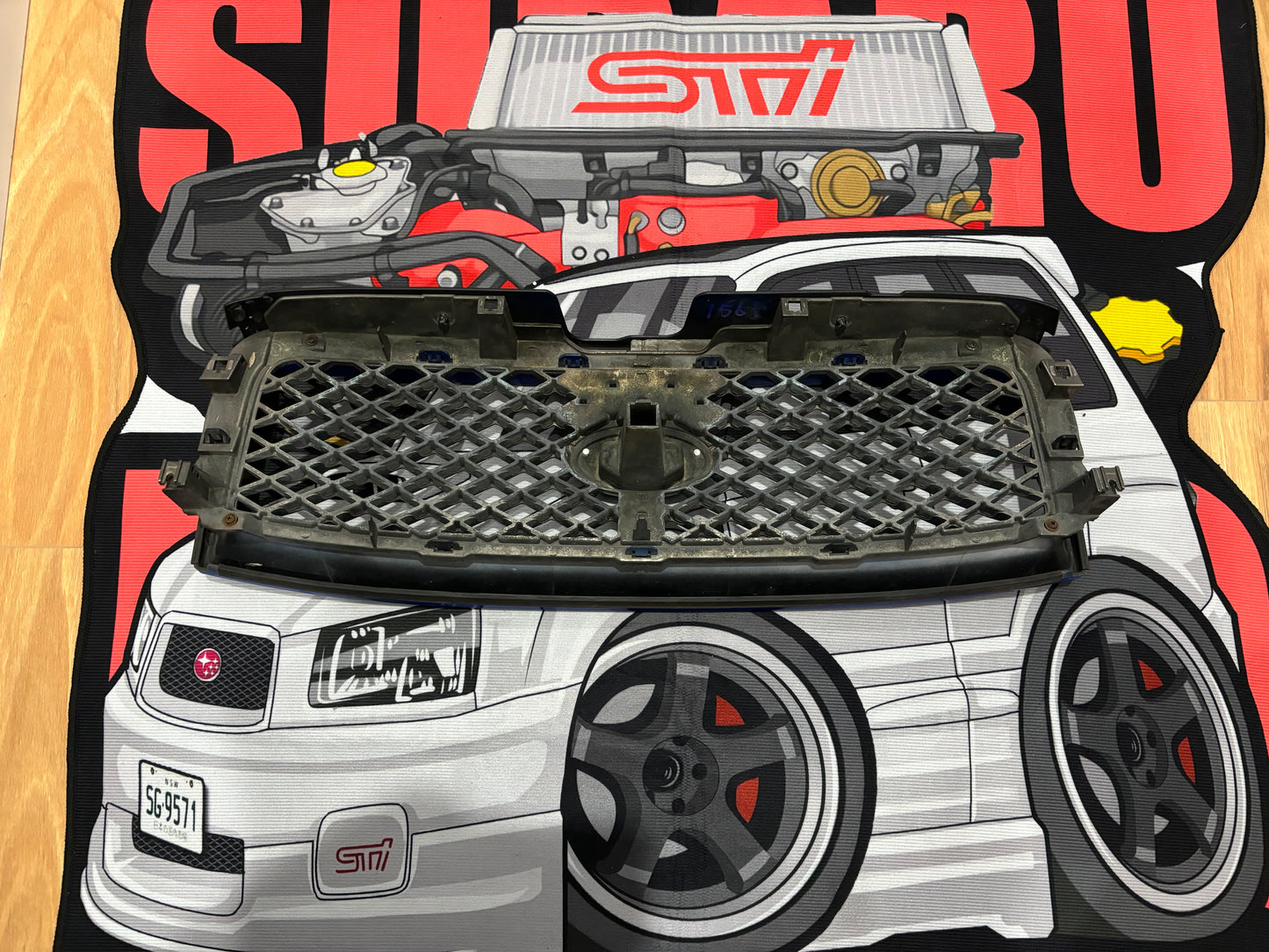 SG GENUINE JDM GRILLE PREFACE BLUE