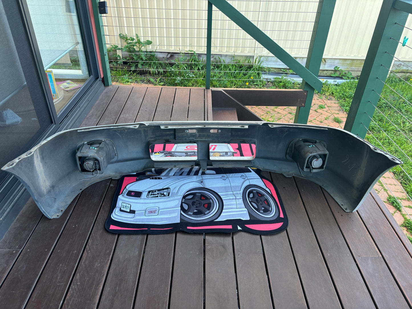SG JDM CROSSSPORT FRONT BUMPER SILVER