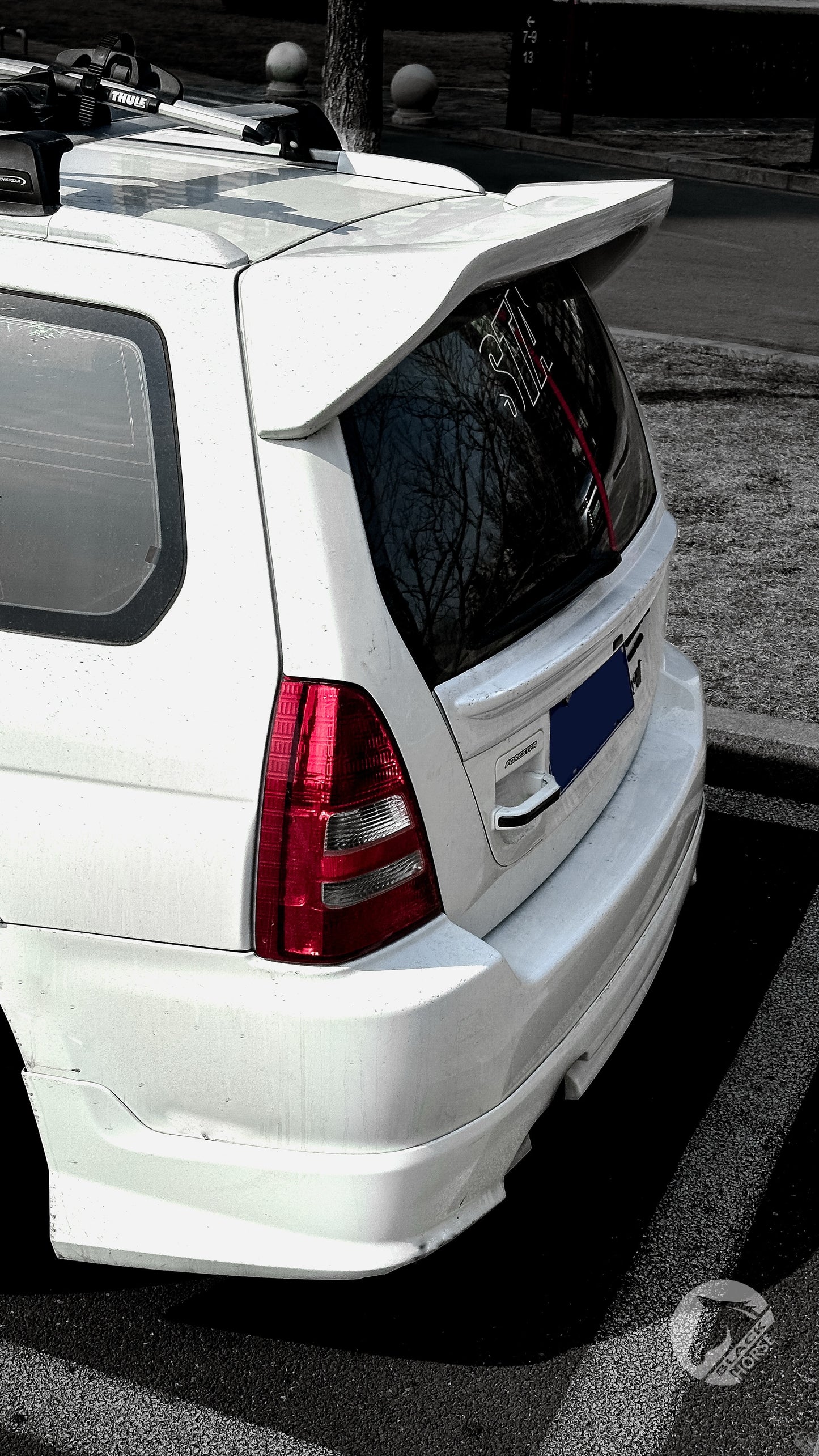 Genuine JDM Rear Bumper – Subaru Forester SG (2002–2008)